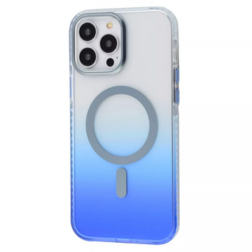 Накладка iPhone 14Pro Max TrendySkins Shadow Star MagSafe Blue
