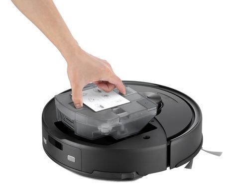 Робот-пилосос Roborock Q10 VF Black, Black, 20 мм, Застосунок Roborock, сумісні голосові помічники, 0.50, Сухе; вологе, сухе прибирання, вологе прибирання, комбіноване прибирання, Вібраційне миття VibraRise 2.0, піднімання мопа на килимі, подвійна система захисту щіток від волосся, Тверда підлога, килим, LiDAR, структуроване світло, Уздовж периметра, зигзаг