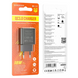 МЗП Borofone BA72A QC 3.0 18W/1USB Black