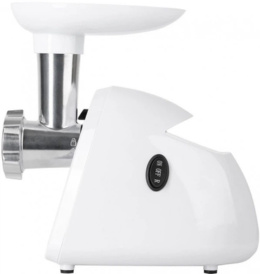 М'ясорубка Mesko MS4809 1500W Білий, 1500 Вт, Насадка для ковбасок, Решітка 5 мм, Решітка 7 мм, Решітка 3 мм, Штовхач
