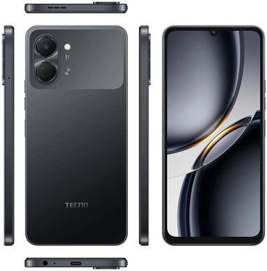 Смартфон Tecno Spark Go 3 (KN3) 4/128 Ink Black