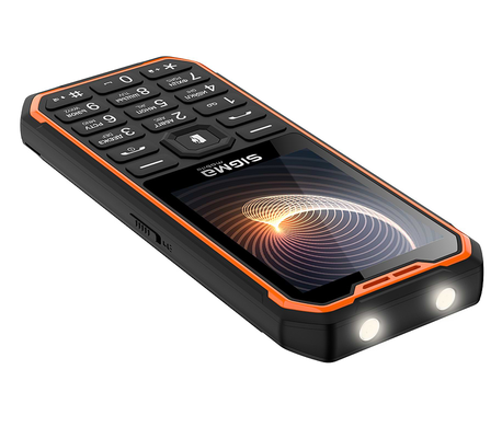 Мобільний телефон Sigma X-style 310 Force Black-Orange, Black/Orange, 2.8", 32 МБ, 3100 мАг, Власна ОС, 3.5 мм, USB Type-C, 2, GSM, Bluetooth, FM-радіо, Моноблок