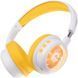 Навушники Bluetooth Gelius MIAOSpace GP HP-009 White/Yellow, White, Повнорозмірні, 25 год, Повсякденне, USB-C, Bluetooth, 5.4, Є, Немає
