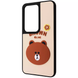 Накладка Redmi 15 Global Wave Doodle Bear, Brown, Накладка, Redmi 15 Global