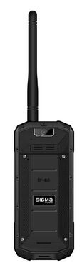 Мобільний телефон Sigma X-Treme PA68 Wave Black, 2.4", 32 МБ, 2500 мАг, Власна ОС, 3.5 мм, USB Type-C, 2, GSM, Bluetooth, FM-радіо, Моноблок