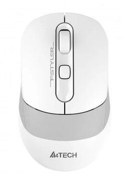 Миша бездротова A4Tech FB10C Grayish White