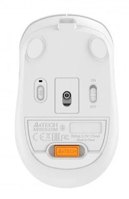 Миша бездротова A4Tech FB10C Grayish White