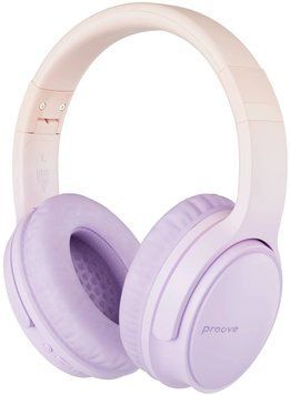 Навушники Bluetooth Proove Tender Purple, Повнорозмірні, 30 год, Повсякденне, USB-C, Bluetooth, 5.4, Є, Немає