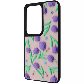 Накладка Redmi 15 Global Wave Doodle Flowers
