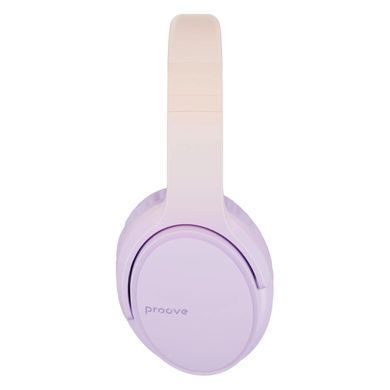 Навушники Bluetooth Proove Tender Purple, Повнорозмірні, 30 год, Повсякденне, USB-C, Bluetooth, 5.4, Є, Немає