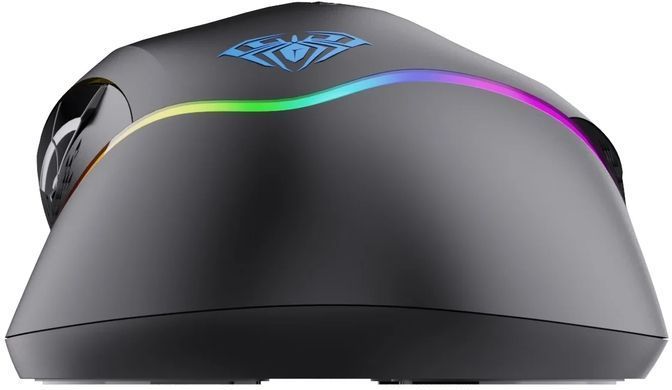Миша Aula F805 Wired gaming mouse with 7 keys Black, Black, Ігрова, Дротова, 7, USB, 4800, 1.50 м, Пластик, 128 &times; 69 &times; 41 мм, Ергономічний для правої руки, Оптичний