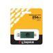 USB Flash Kingston 256GB DataTraveler DuoG2 USB-A + USB-C 3.2 Gen1 Black/Green, USB 3.2, USB 3.2, OTG флеш-накопичувач, Не вказано виробником, Не вказано виробником