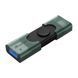 USB Flash Kingston 256GB DataTraveler DuoG2 USB-A + USB-C 3.2 Gen1 Black/Green, USB 3.2, USB 3.2, OTG флеш-накопичувач, Не вказано виробником, Не вказано виробником