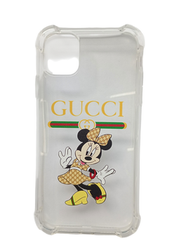 Накладка iPhone 11 Corner 0.8 Minnie Mouse Clear, Прозорий, Накладка, Iphone 11