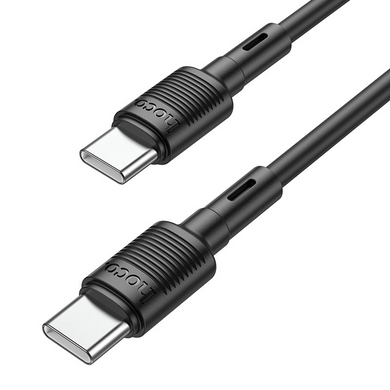 Кабель Hoco X83 Type-C to Type-C 60W 1m Black