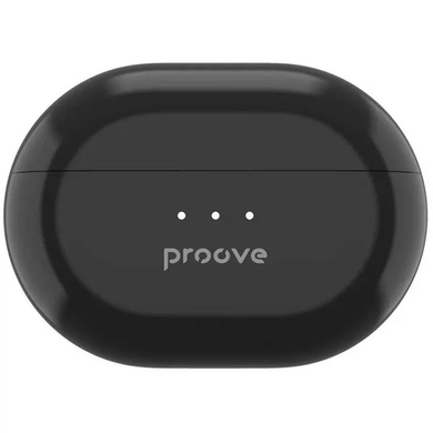 Bluetooth Earphones Proove Woop ANC Black, White, TWS (вкладиші), 6 год, Повсякденне, USB-C, Bluetooth, 5.1, Є, IPX7