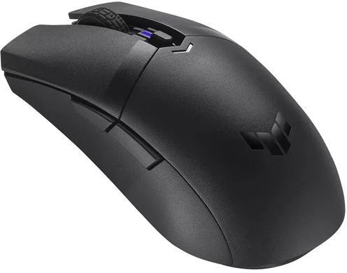 Миша бездротова Asus TUF Gaming M4 Wireless Black (90MP02F0-BMUA00), Black, Ігрова, Бездротова, 6, 2.4 ГГц; Bluetooth, 12000, Пластик, 126 &times; 63.5 &times; 39.6 мм, Симетричний, Оптичний