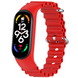 Ремінець Xiaomi Mi Band 5/6/7 Ocean Band Red