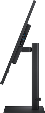 Монітор Samsung 37" ViewFinity S8 (LS37D802UAIXCI) VA Black, Офіс, Дизайн та фото, 3840&times;2160, 37", 60 Гц, VA, W-LED, ViewFinity S8, 10 біт, 16:9, Кут нахилу 90 градусів; Регулювання кута нахилу; Регулювання висоти, Плаский, USB-C, HDMI, DisplayPort, USB Hub, RJ-45, 100&times;100, Матове, 4 мс