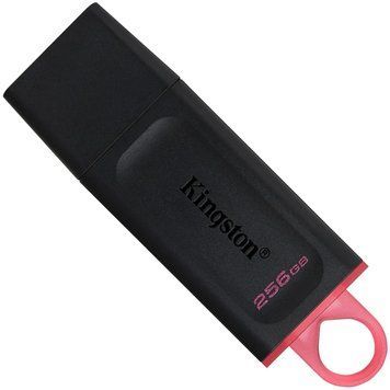 USB Flash Kingston DT Exodia 256GB 3.2 Black/Pink, Black/pink, USB 3.2, USB 3.2, Флеш-накопичувач, 80 МБ/с, 30 МБ/с