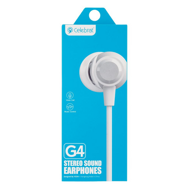 Навушники Celebrat G4 White