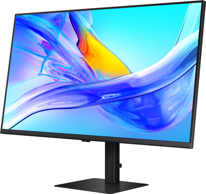Монітор Samsung 37" ViewFinity S8 (LS37D802UAIXCI) VA Black, Офіс, Дизайн та фото, 3840&times;2160, 37", 60 Гц, VA, W-LED, ViewFinity S8, 10 біт, 16:9, Кут нахилу 90 градусів; Регулювання кута нахилу; Регулювання висоти, Плаский, USB-C, HDMI, DisplayPort, USB Hub, RJ-45, 100&times;100, Матове, 4 мс