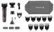 Тример Remington PG780 E51 REM One TotalBody Multigroomer, Акумулятор, 60 хв, 2 год, 18, Нержавіюча сталь, Індикатор заряду, USB зарядка, Миття під водою, Швидка зарядка, Водонепроникний корпус, Змінні головки