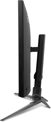 Монітор Acer 31.5" Predator XB323QUPbmiiprx (UM.JX3EE.P09) IPS Black 180Hz, Геймінг, 2560&times;1440, 31.5", 180 Гц, IPS, W-LED, Predator, 8 біт, 16:9, Кут нахилу 90 градусів; Регулювання кута нахилу; Регулювання висоти, Плаский, HDMI, DisplayPort, 3.5 мм audio, 100&times;100, Матове, 1 мс