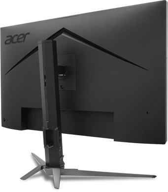 Монітор Acer 31.5" Predator XB323QUPbmiiprx (UM.JX3EE.P09) IPS Black 180Hz, Геймінг, 2560&times;1440, 31.5", 180 Гц, IPS, W-LED, Predator, 8 біт, 16:9, Кут нахилу 90 градусів; Регулювання кута нахилу; Регулювання висоти, Плаский, HDMI, DisplayPort, 3.5 мм audio, 100&times;100, Матове, 1 мс