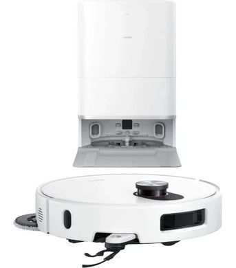 Робот-пилосос Xiaomi Robot Vacuum 5, 20 мм, Застосунок Xiaomi Home, 0.290, Сухе; вологе, сухе прибирання, вологе прибирання, комбіноване прибирання, автовивантаження пилу, Висувний LiDAR, висувні щітка та моп, гаряче миття мопів на станції, Тверда підлога, килим, структуроване світло, Висувний LiDAR, Уздовж країв, дугоподібний маршрут