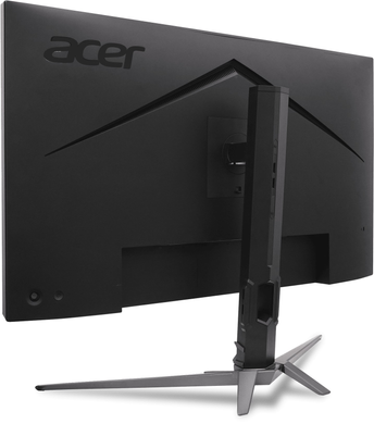 Монітор Acer 31.5" Predator XB323QUPbmiiprx (UM.JX3EE.P09) IPS Black 180Hz, Геймінг, 2560&times;1440, 31.5", 180 Гц, IPS, W-LED, Predator, 8 біт, 16:9, Кут нахилу 90 градусів; Регулювання кута нахилу; Регулювання висоти, Плаский, HDMI, DisplayPort, 3.5 мм audio, 100&times;100, Матове, 1 мс
