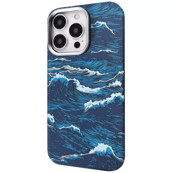 Накладка iPhone 15Pro Max Proove Gleam MagSafe Ocean Blue