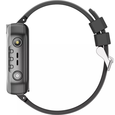 Дитячий Смарт Годинник Proove Kids Ticki Space Gray, 1.52", Тривожна кнопка SOS, GPS-трекінг, Підрахунок кроків, Kids Ticki, iOS + Android, 1-3 дні, IPS, GPS, LTE, Nano-SIM, Дротова зарядка, GPS, Прямокутна, IP67