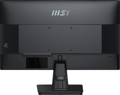 Монітор MSI 24.5" Pro MP251 IPS Black, Офіс, 1920&times;1080, 24.5", 100 Гц, IPS, W-LED, Pro MP, 8 біт, 16:9, Регулювання кута нахилу, Плаский, HDMI, DisplayPort, 3.5 мм audio, 100&times;100, Матове, 5 мс