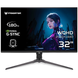 Монітор Acer 31.5" Predator XB323QUPbmiiprx (UM.JX3EE.P09) IPS Black 180Hz, Геймінг, 2560&times;1440, 31.5", 180 Гц, IPS, W-LED, Predator, 8 біт, 16:9, Кут нахилу 90 градусів; Регулювання кута нахилу; Регулювання висоти, Плаский, HDMI, DisplayPort, 3.5 мм audio, 100&times;100, Матове, 1 мс