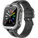 Дитячий Смарт Годинник Proove Kids Ticki Space Gray, 1.52", Тривожна кнопка SOS, GPS-трекінг, Підрахунок кроків, Kids Ticki, iOS + Android, 1-3 дні, IPS, GPS, LTE, Nano-SIM, Дротова зарядка, GPS, Прямокутна, IP67