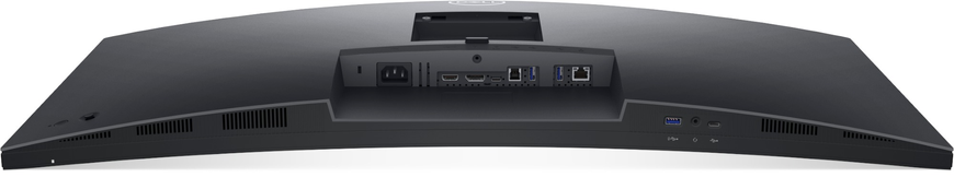 Монітор Dell 34" P3424WEB (210-BFOB) IPS Black/Silver Curved, Офіс, 3440&times;1440, 34", 60 Гц, IPS, W-LED, Pro P, 10 біт, 21:9, Кут нахилу 90 градусів; Регулювання кута нахилу; Регулювання висоти, Вигнутий, USB-C, HDMI, DisplayPort, 3.5 мм audio, USB Hub, RJ-45, 100&times;100, Матове, 5 мс