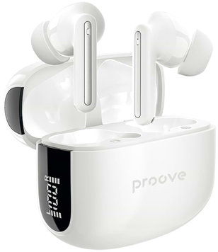 Bluetooth Earphones Proove Tempo with ANC White