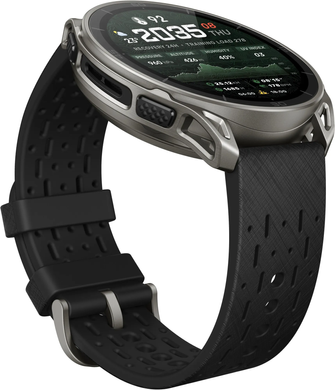 Смарт Годинник Amazfit Cheetah 2 Ultra Titanium, 140-210 мм, 1.5", Моніторинг стресу, Альтиметр, Моніторинг сну, Підрахунок кроків, Cheetah 2 Ultra, iOS + Android, 14+ днів, AMOLED, Bluetooth, GPS, Wi-Fi, Магнітна зарядка, ЧСС, SpO2, Акселерометр, Гіроскоп, Барометр, Кругла, 5 ATM