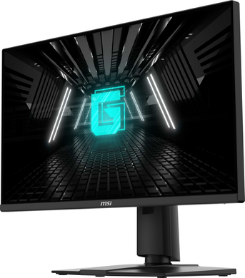 Монітор MSI 24.5" G255PF E2 IPS 180Hz Black, Black, Офіс, 1920&times;1080, 24.5", 180 Гц, IPS, W-LED, G255, 8 біт, 16:9, Кут нахилу 90 градусів; Регулювання кута нахилу; Регулювання висоти, Плаский, HDMI, DisplayPort, 100&times;100, Матове, 1 мс