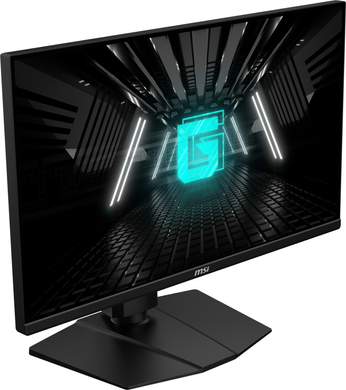 Монітор MSI 24.5" G255PF E2 IPS 180Hz Black, Black, Офіс, 1920&times;1080, 24.5", 180 Гц, IPS, W-LED, G255, 8 біт, 16:9, Кут нахилу 90 градусів; Регулювання кута нахилу; Регулювання висоти, Плаский, HDMI, DisplayPort, 100&times;100, Матове, 1 мс