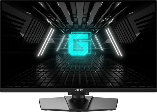 Монітор MSI 24.5" G255PF E2 IPS 180Hz Black, Black, Офіс, 1920&times;1080, 24.5", 180 Гц, IPS, W-LED, G255, 8 біт, 16:9, Кут нахилу 90 градусів; Регулювання кута нахилу; Регулювання висоти, Плаский, HDMI, DisplayPort, 100&times;100, Матове, 1 мс