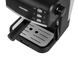 Ріжкова Кавоварка Mesko MS4409 850W Black/Silver, Капучинатор, Регулювання подачі пари, Знімний піддон для крапель, Знімний резервуар для води, Кнопки з індикаторами, Пластик + метал, 1.5 л, Немає, Еспресо, Капучино