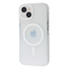 Накладка iPhone 15 TrendySkins Shadow Star MagSafe White