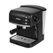 Ріжкова Кавоварка Mesko MS4409 850W Black/Silver, Капучинатор, Регулювання подачі пари, Знімний піддон для крапель, Знімний резервуар для води, Кнопки з індикаторами, Пластик + метал, 1.5 л, Немає, Еспресо, Капучино