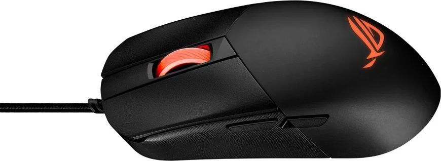 Миша Asus ROG Strix Impact III RGB WL/BT Black, Black, Ігрова, Бездротова, 5, USB; 2.4 ГГц; Bluetooth, 36000, Пластик, 120 &times; 62 &times; 39 мм, Симетричний, Оптичний