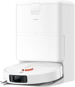Робот-пилосос Xiaomi Robot Vacuum H50 Pro, 20 мм, Застосунок Xiaomi Home, 0.28, Сухе; вологе, сухе прибирання, вологе прибирання, комбіноване прибирання, автовивантаження пилу, піднімання мопів на килимі, миття та сушіння мопів, обхід перешкод, Тверда підлога, килим, LiDAR, структуроване світло, ультразвуковий датчик килима, датчики перепаду висоти, Уздовж периметра, зигзаг