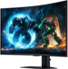 Монiтор Samsung 37" Odyssey G7 (LS37FG756EIXUA) VA Black 165Hz Curved, 3840&times;2160, 37", 165 Гц, VA, W-LED, Odyssey G7, 10 біт, 16:9, Кут нахилу 90 градусів; Регулювання кута нахилу; Регулювання висоти, Вигнутий, DisplayPort, 3.5 мм audio, 2&times;HDMI, USB Hub, 100&times;100, Матове, 1 мс