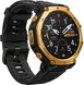 Смарт Годинник Amazfit T-Rex 3 Pro 44mm Black Gold, 140-205 мм, 1.32", Моніторинг стресу, Температура тіла, Альтиметр, Моніторинг сну, Підрахунок кроків, T-Rex 3 Pro, iOS + Android, 14+ днів, AMOLED, Bluetooth, GPS, Wi-Fi, Магнітна зарядка, ЧСС, SpO2, Температура, Акселерометр, Гіроскоп, Барометр, Кругла, 10 ATM