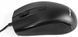 Миша Maxxter Mc-331 Black, Black, Офісна, Дротова, 3, USB, 1000, 1.35 м, Пластик, 116 &times; 64 &times; 37 мм, Симетричний, Оптичний